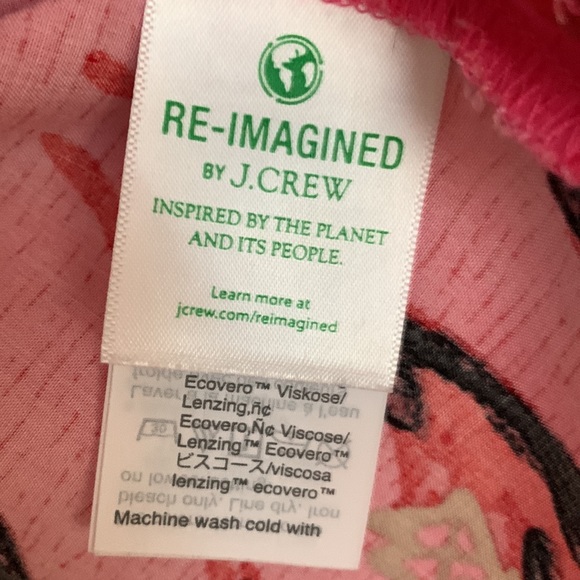 J Crew tropics print top size M - Picture 4 of 5